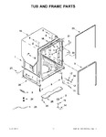 Diagram for 05 - Tub And Frame Parts