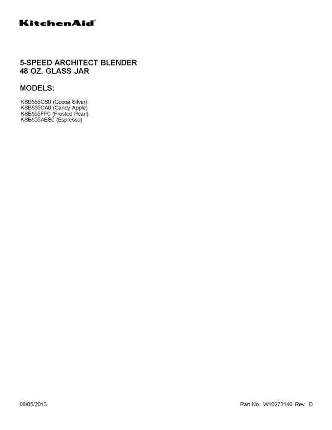 Diagram for KSB655CA0