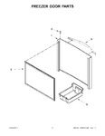 Diagram for 03 - Freezer Door Parts