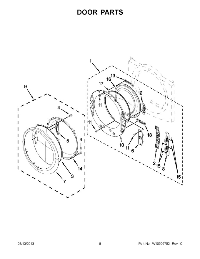 Diagram for YWED94HEXW2