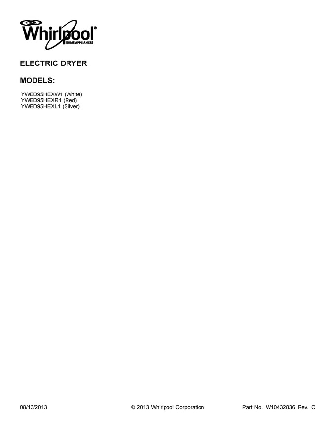 Diagram for YWED95HEXW1