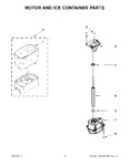 Diagram for 05 - Motor And Ice Container Parts