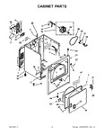 Diagram for 02 - Cabinet Parts