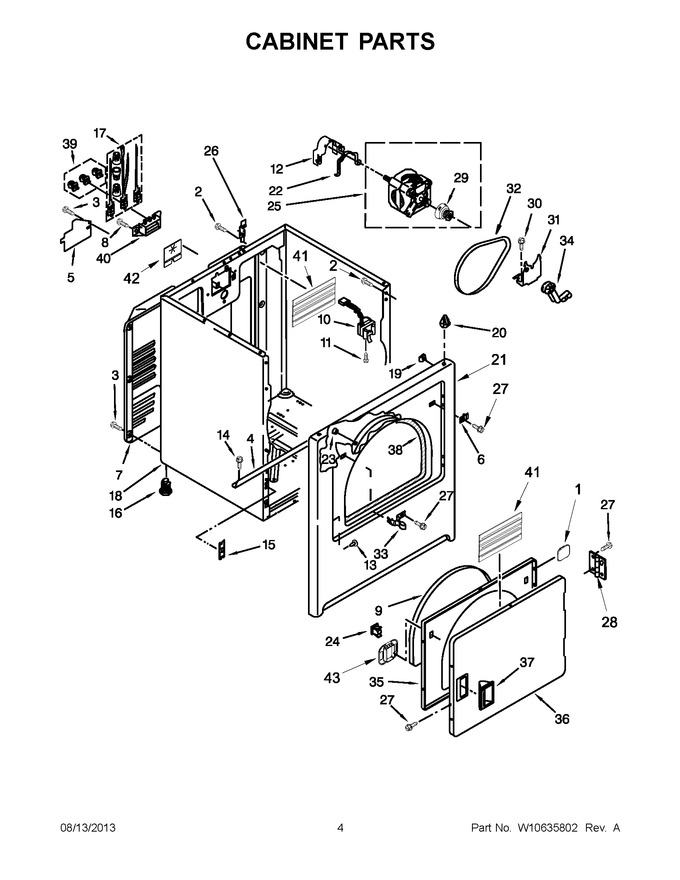 Diagram for WED4800BQ0