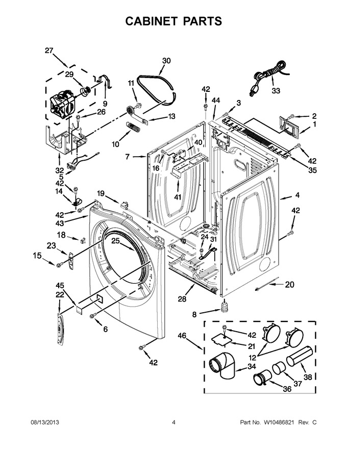 Diagram for WGD94HEXW2