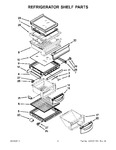 Diagram for 04 - Refrigerator Shelf Parts