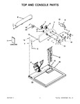 Diagram for 02 - Top And Console Parts