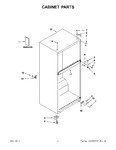 Diagram for 02 - Cabinet Parts