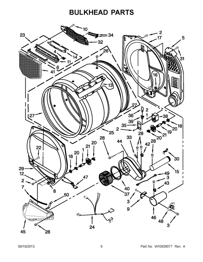 Diagram for WGD5810BW0