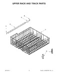 Diagram for 10 - Upper Rack And Track Parts