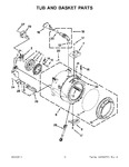 Diagram for 06 - Tub And Basket Parts