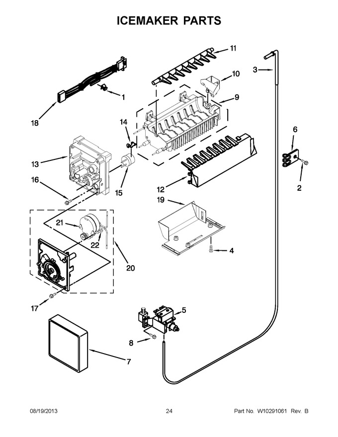 Diagram for KSRT25FWWH00