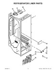 Diagram for 03 - Refrigerator Liner Parts