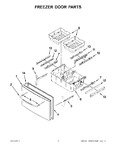 Diagram for 09 - Freezer Door Parts