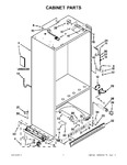 Diagram for 02 - Cabinet Parts