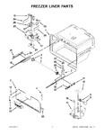 Diagram for 07 - Freezer Liner Parts