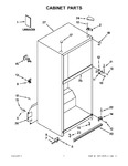 Diagram for 02 - Cabinet Parts