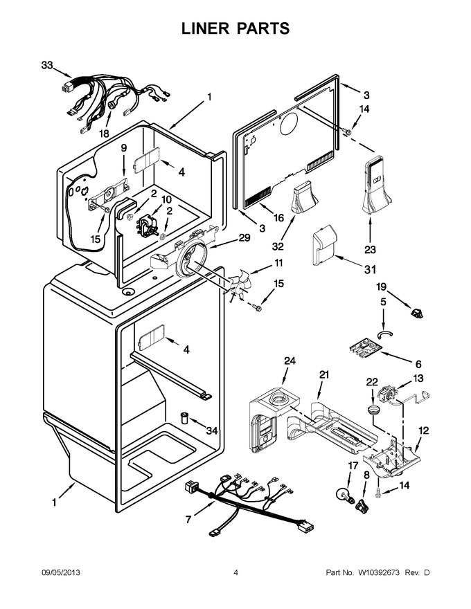 Diagram for WRT138TFYB00