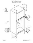 Diagram for 02 - Cabinet Parts