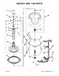 Diagram for 04 - Basket And Tub Parts