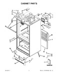 Diagram for 02 - Cabinet Parts