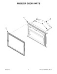 Diagram for 04 - Freezer Door Parts