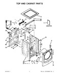 Diagram for 02 - Top And Cabinet Parts