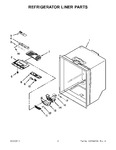 Diagram for 05 - Refrigerator Liner Parts