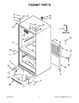 Diagram for 02 - Cabinet Parts