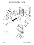 Diagram for 09 - Dispenser Front Parts