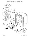 Diagram for 04 - Refrigerator Liner Parts