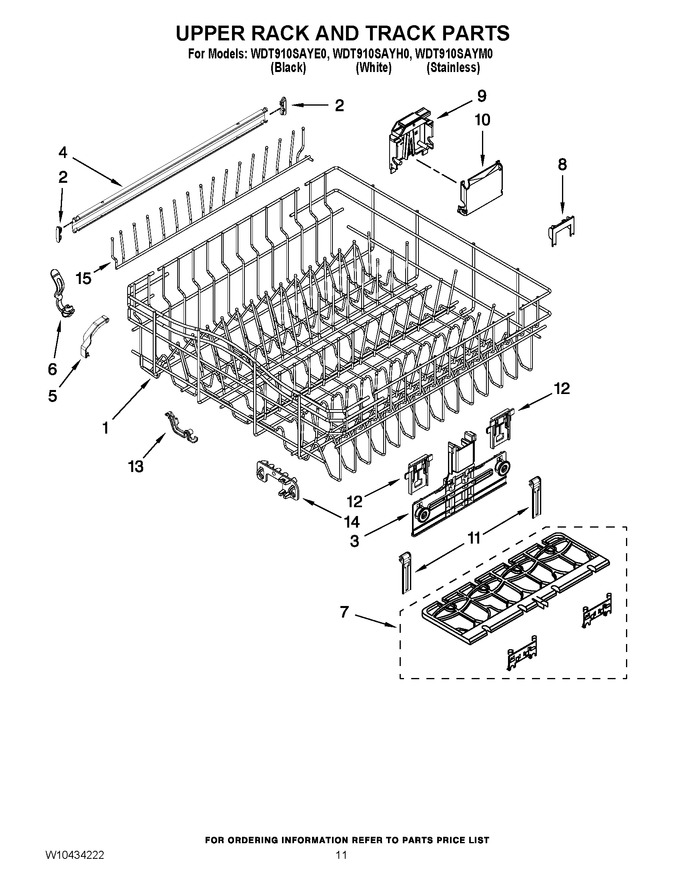 Diagram for WDT910SAYH0