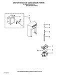 Diagram for 05 - Motor And Ice Container Parts