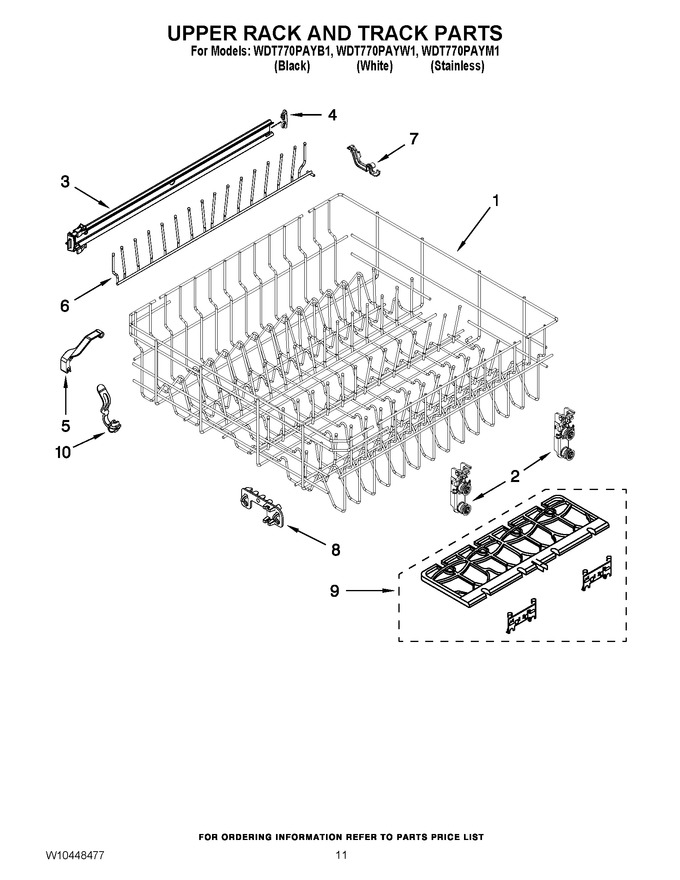 Diagram for WDT770PAYW1