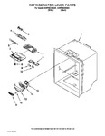 Diagram for 02 - Refrigerator Liner Parts