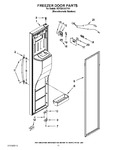 Diagram for 07 - Freezer Door Parts