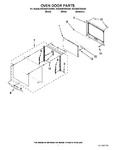 Diagram for 03 - Oven Door Parts