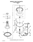 Diagram for 03 - Basket And Tub Parts