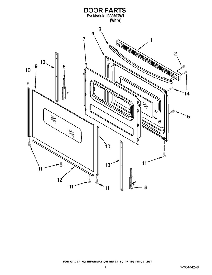 Diagram for IES350XW1