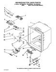 Diagram for 03 - Refrigerator Liner Parts