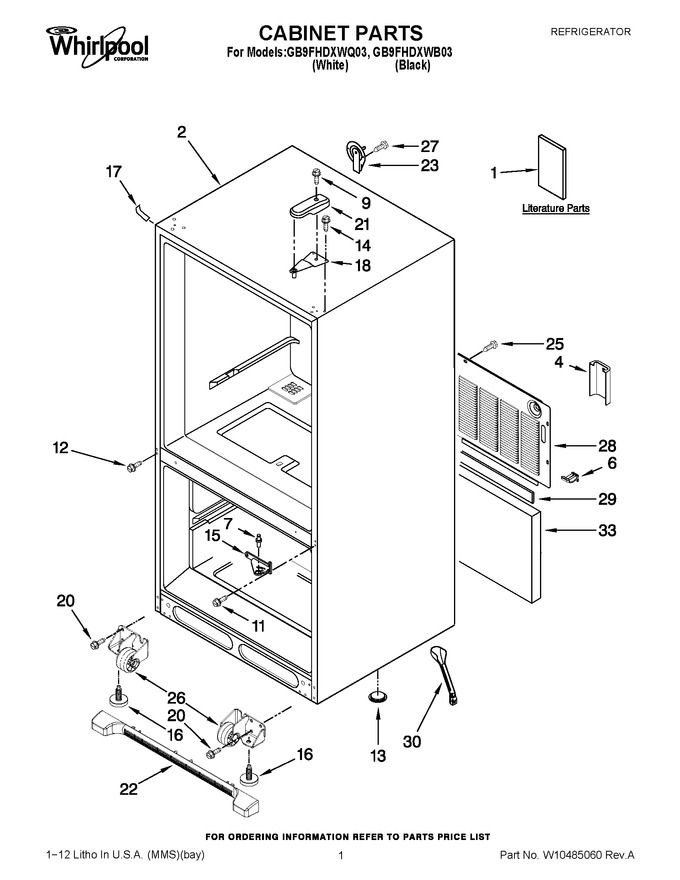 Diagram for GB9FHDXWQ03