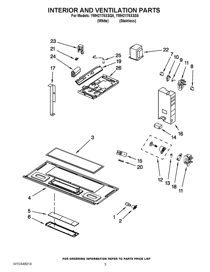 Diagram for YMH2175XSS5