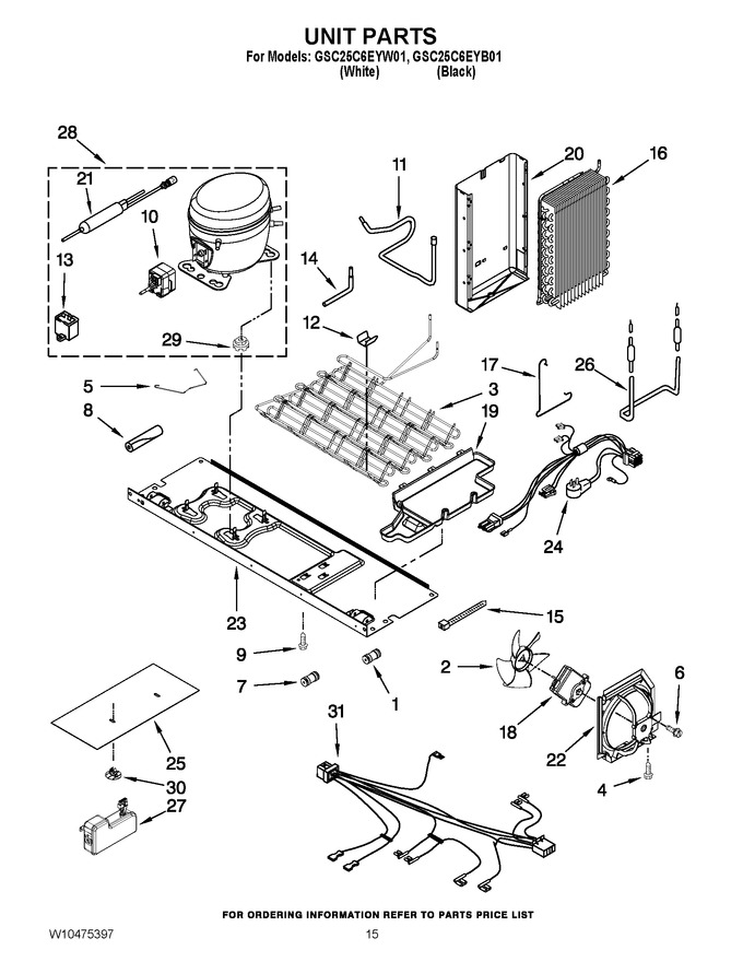 Diagram for GSC25C6EYW01