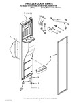 Diagram for 08 - Freezer Door Parts