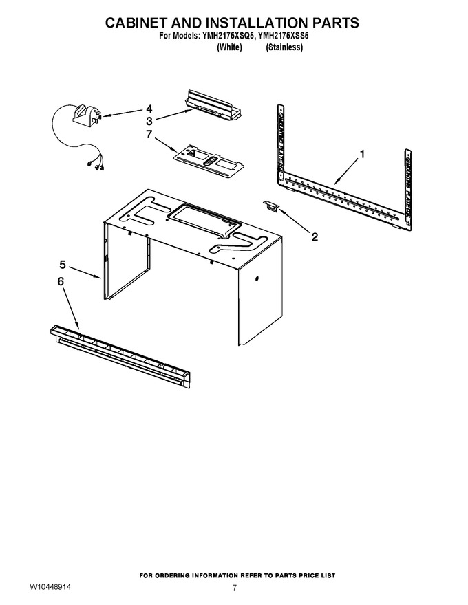 Diagram for YMH2175XSS5