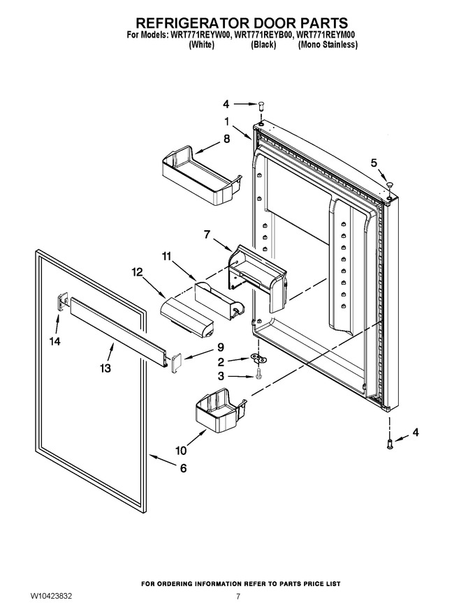 Diagram for WRT771REYM00