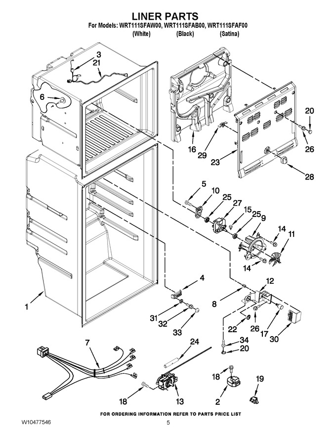 Diagram for WRT111SFAW00