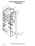 Diagram for 02 - Refrigerator Liner Parts