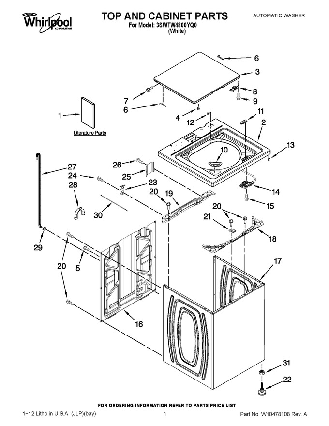 Diagram for 3SWTW4800YQ0