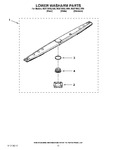 Diagram for 11 - Lower Washarm Parts